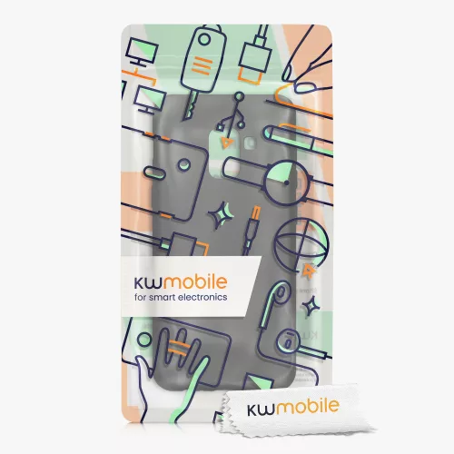 Husa Samsung Galaxy A8 (2018), Gri, Silicon, KWM0000093L012C
