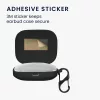 Husa Casti Kwmobile pentru Xiaomi Redmi Buds 5, Negru, Silicon, KWM0000251H001C