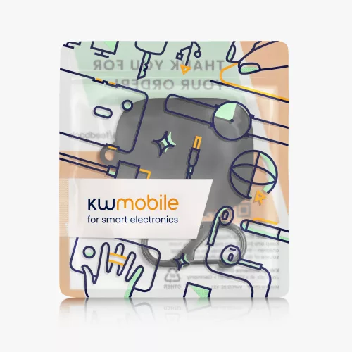 Husa Casti Kwmobile pentru Xiaomi Redmi Buds 5, Negru, Silicon, KWM0000251H001C