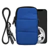Husa Universala telefon, Marime XL - 6.8 inch, Albastru, Textil, KWM0000204H002C