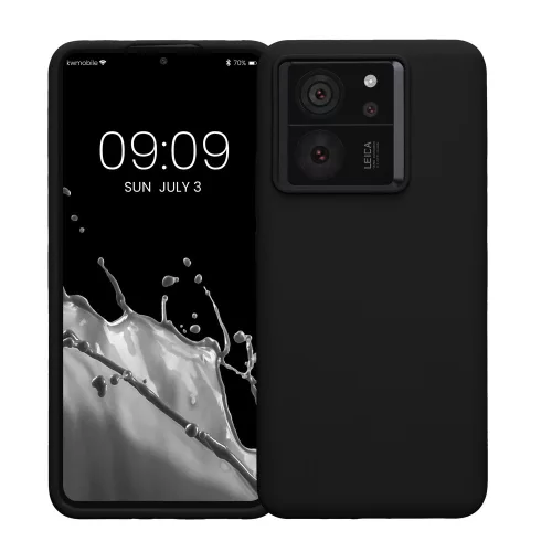 Husa Xiaomi 13T/13T Pro, Negru, Silicon, KWM000020IT001C
