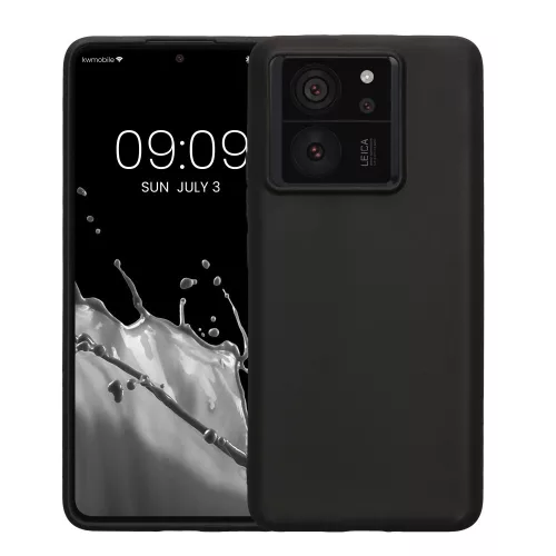 Husa Xiaomi 13T/13T Pro, Negru, Silicon, KWM000020IV001C