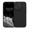 Husa Apple iPhone 15 Pro, Negru, Silicon, KWM000022OM003C