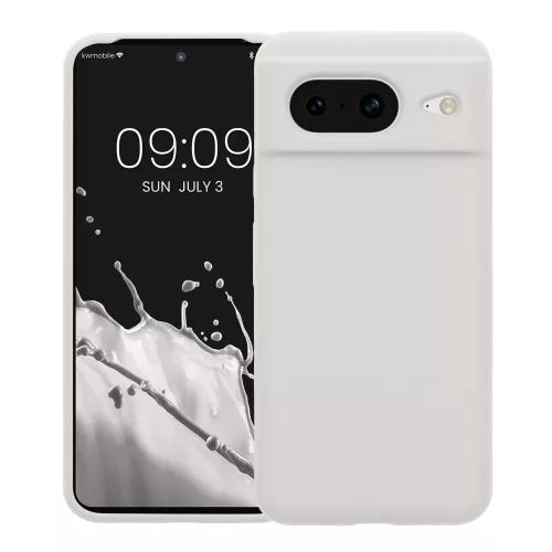 Husa Google Pixel 8, Alb, Silicon, KWM000020JF002C
