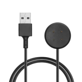   Cablu de incarcare USB Kwmobile pentru Google Pixel Watch 2, Negru, Plastic, KWM0000255M001C