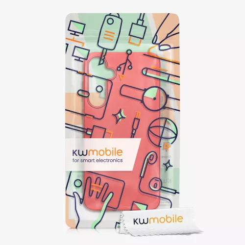 Husa Samsung Galaxy A55, Rosu, Silicon, KWM000021MI003C
