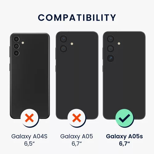Husa Samsung Galaxy A05s, Auriu, Silicon, KWM000021NA005C