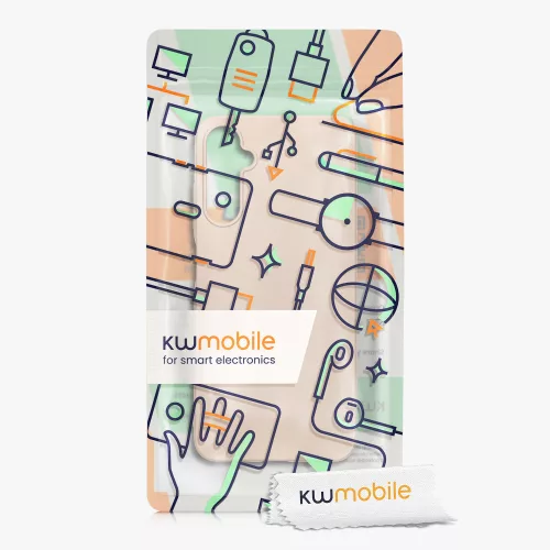 Husa Samsung Galaxy A05s, Auriu, Silicon, KWM000021NA005C
