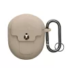 Husa Casti Kwmobile pentru Google Pixel Buds Pro, Bej, Silicon, KWM0000259E002C