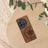 Husa OnePlus 12, Maro, Lemn, KWM000022QB001C
