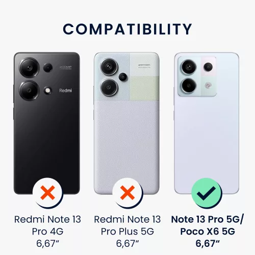 Husa Xiaomi Redmi Note 13 Pro 5G/Poco X6, Verde deschis, Silicon, KWM000020LF005C