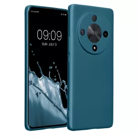 Husa Honor Magic6 Lite/X9b, Albastru, Silicon, KWM000020LH001C