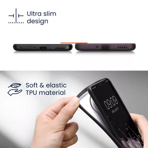 Husa Honor Magic6 Lite/X9b, Albastru, Silicon, KWM000020LH001C