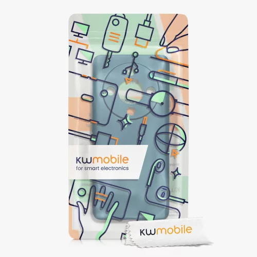 Husa Honor Magic6 Lite/X9b, Albastru, Silicon, KWM000020LH001C
