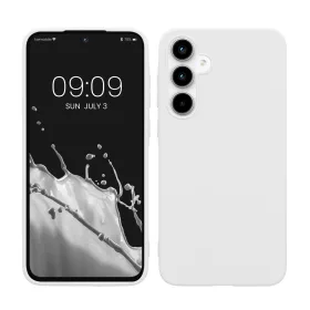 Husa Samsung Galaxy A35, Alb, Silicon, KWM000021PB002C