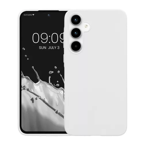 Husa Samsung Galaxy A35, Alb, Silicon, KWM000021PB002C