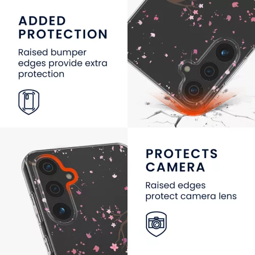 Husa Samsung Galaxy A55 5G, Multicolor, Silicon, KWM000021PU002C