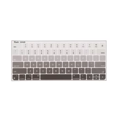 Autocolant tastatura Kwmobile pentru Apple Magic Keyboard, Multicolor, Plastic, KWM000025CS002C