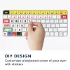 Autocolant tastatura Kwmobile pentru Apple Magic Keyboard, Multicolor, Plastic, KWM000025CS002C