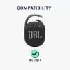 Husa Kwmobile pentru JBL Clip 4, Portocaliu, Silicon, KWM0000181U003C