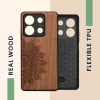 Husa Xiaomi Redmi Note 13, Maro, Lemn, KWM000020MO002C