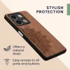 Husa Xiaomi Redmi Note 13, Maro, Lemn, KWM000020MO002C