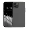 Husa Apple iPhone 12/iPhone 12 Pro, Gri, Silicon, KWM000013WJ007C