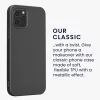 Husa Apple iPhone 12/iPhone 12 Pro, Gri, Silicon, KWM000013WJ007C