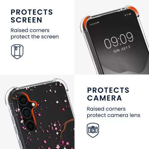 Husa cu jnur Samsung Galaxy A35, Multicolor, Silicon, KWM000021RM001C