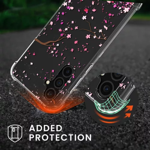 Husa cu jnur Samsung Galaxy A35, Multicolor, Silicon, KWM000021RM001C