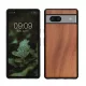 Husa Google Pixel 7a, Maro, Lemn/Silicon, KWM000019YJ004C