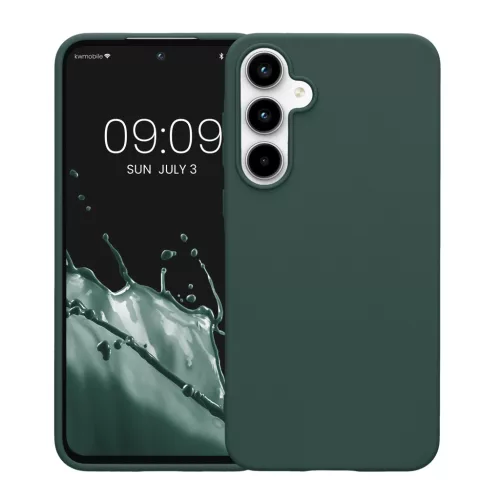 Husa Samsung Galaxy A55 5G, Verde, Silicon, KWM000021MG016C
