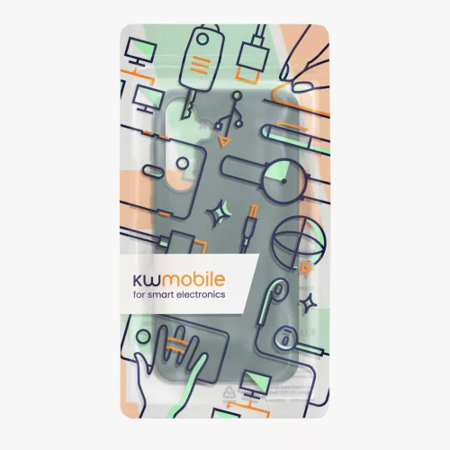 Husa Samsung Galaxy A55 5G, Verde, Silicon, KWM000021MG016C