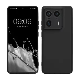 Husa Motorola Edge 50 Ultra, Negru, Silicon, KWM000022SW001C