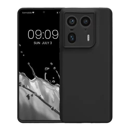Husa Motorola Edge 50 Ultra, Negru, Silicon, KWM000022SW001C