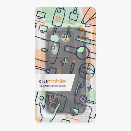 Husa Motorola Edge 50 Ultra, Negru, Silicon, KWM000022SW001C