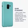 Husa Samsung Galaxy A8 (2018), Verde deschis, Silicon, KWM0000093L014C