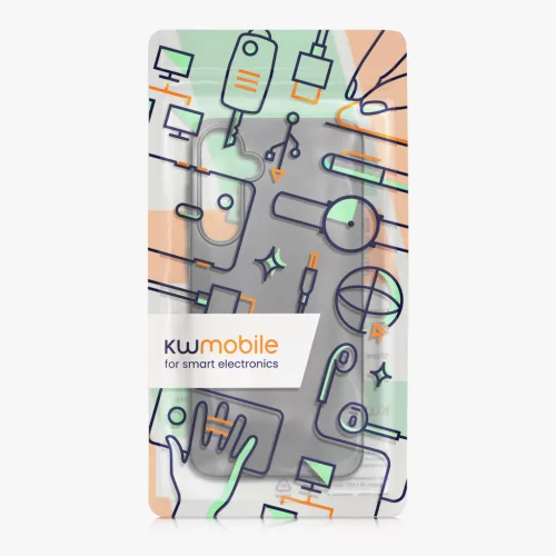Husa Samsung Galaxy A55 5G, Gri, Silicon, KWM000021MI009C
