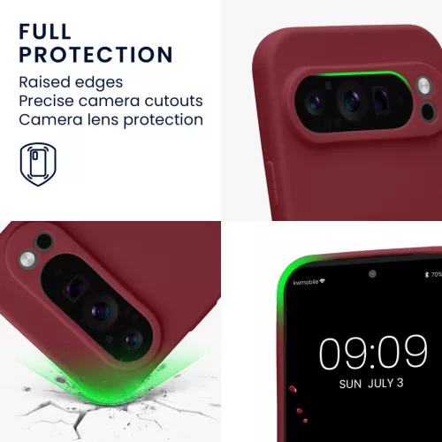 Husa Google Pixel 9 Pro, Violet, Silicon, KWM000020PH010C