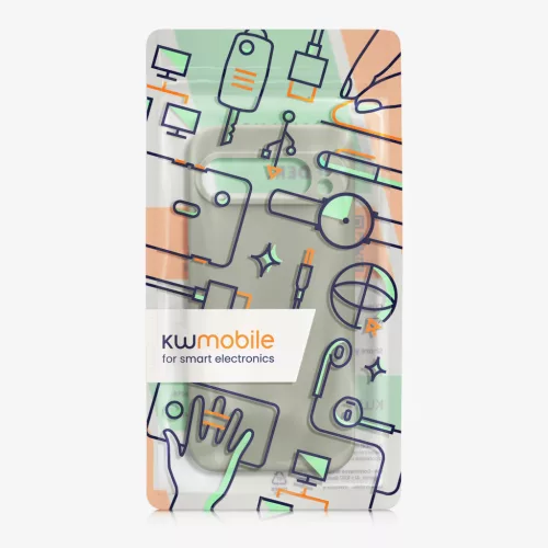 Husa Google Pixel 9 Pro XL, Verde deschis, Silicon, KWM000020PU007C