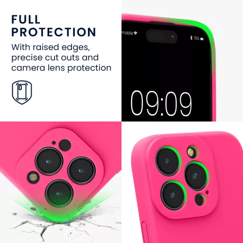 Husa Apple iPhone 16 Pro, Roz, Silicon, KWM000022TZ001C