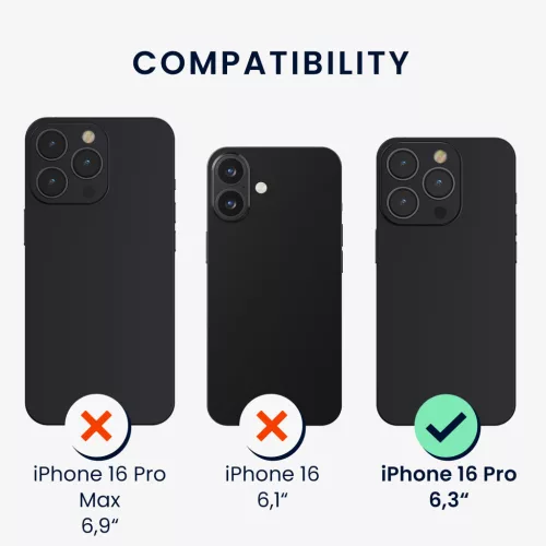 Husa Apple iPhone 16 Pro, Roz, Silicon, KWM000022TZ001C