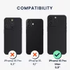Husa Apple iPhone 16 Pro Max, Maro, Lemn/Silicon, KWM000022UR001C