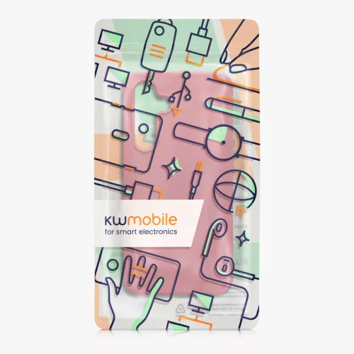 Husa Samsung Galaxy S24 FE, Roz inchis, Silicon, KWM000021WA010C