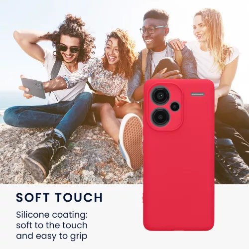 Husa Xiaomi Redmi Note 13 Pro Plus 5G, Roz, Silicon, KWM000020OF006C