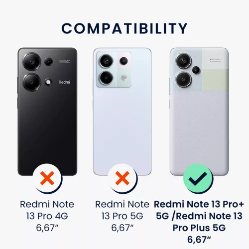 Husa Xiaomi Redmi Note 13 Pro Plus 5G, Roz, Silicon, KWM000020OF006C