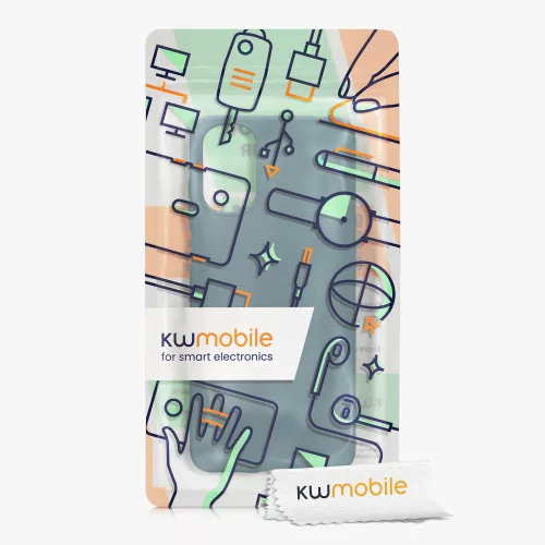 Husa Motorola Moto E32/Moto E32s, Silicon, Verde, 58664.57