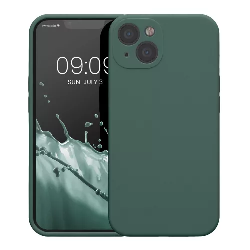 Husa Apple iPhone 13, Silicon, Verde, 59359.166