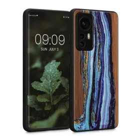 Husa Xiaomi 12/12X, Lemn, Multicolor, 56788.07