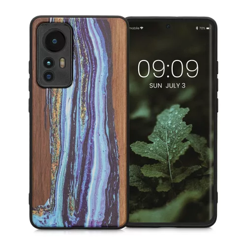 Husa Xiaomi 12/12X, Lemn, Multicolor, 56788.07